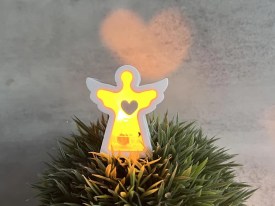 Molde silicona 4 angelitos diferentes diseños